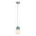Rabalux - Hanglamp aan een koord 1xG9/38W/230V blauw