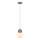 Rabalux - Hanglamp aan een koord 1xG9/38W/230V roze