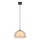 Rabalux - Hanglamp aan een koord 1xG9/5W/230V bruin/gerookt