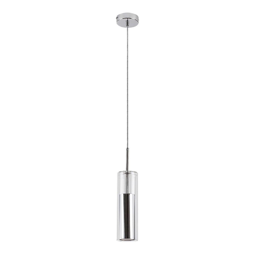 Rabalux - Hanglamp aan een koord 1xGU10/50W/230V doorzichtig/glanzend chroom
