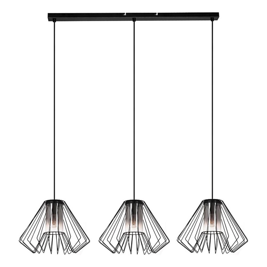 Rabalux - Hanglamp aan een koord 3xE27/40W/230V