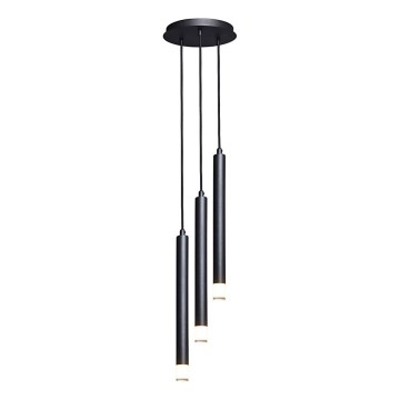 Rabalux - Hanglamp aan een koord 3xG9/5W/230V zwart
