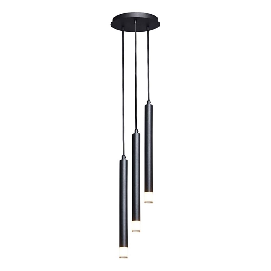 Rabalux - Hanglamp aan een koord 3xG9/5W/230V zwart