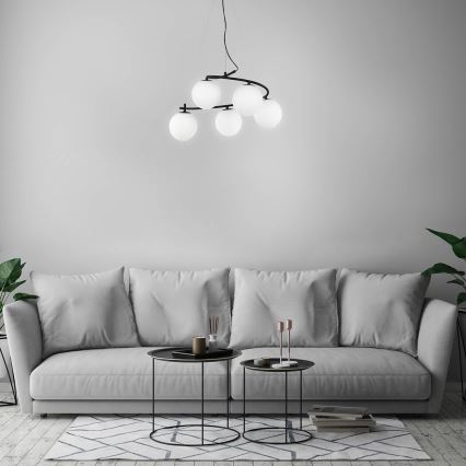 Rabalux - Hanglamp aan een koord 5xE14/5W/230V