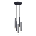 Rabalux - Hanglamp aan een koord 5xG9/5W/230V zwart