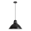 Rabalux - Hanglamp aan kabel 1xE27/60W/230V Ø 36 cm zwart