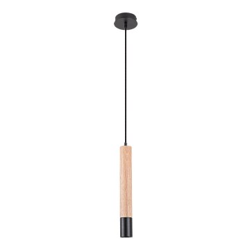 Rabalux - Hanglamp aan kabel 1xGU10/50W/230V beukenhout