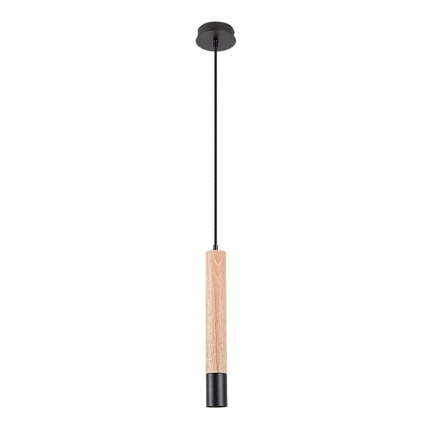 Rabalux - Hanglamp aan kabel 1xGU10/50W/230V beukenhout