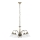 Rabalux - Hanglamp aan ketting 5xE27/60W/230V