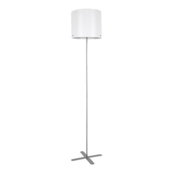 Rabalux - Lampadaire 1xE27/40W/230V blanc/argent