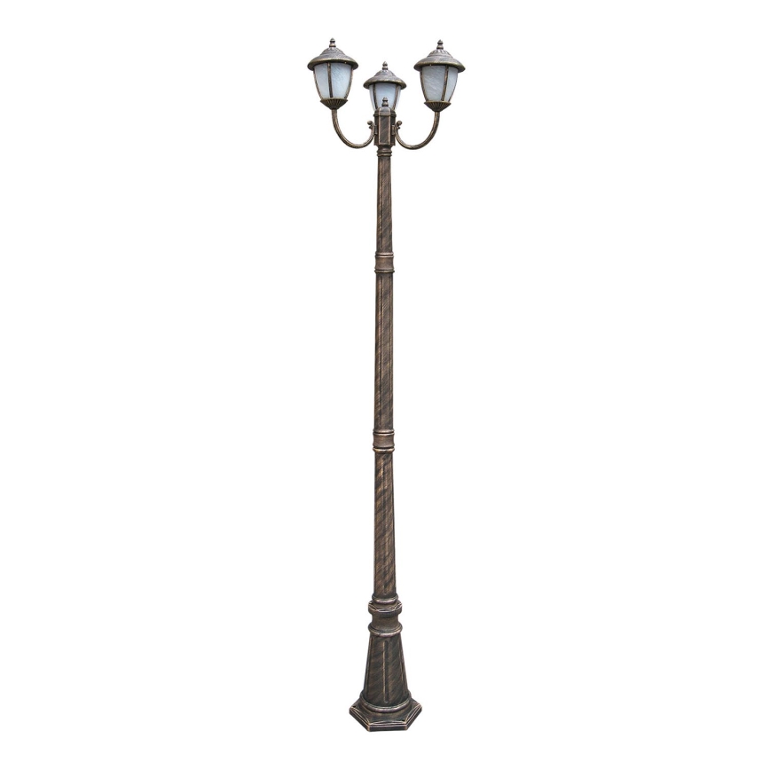 Rabalux - Lampadaire extérieur 3xE27/60W/230V 210 cm