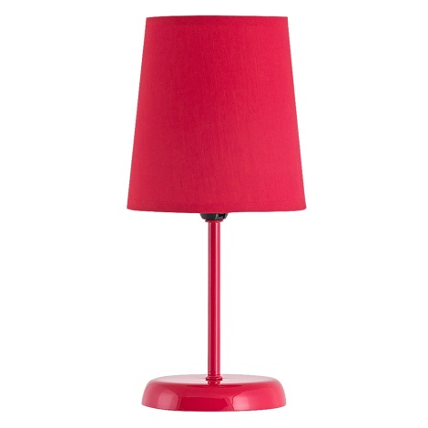 Rabalux - Lampe de table 1xE14/40W/230V rouge