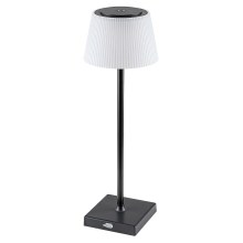 Rabalux - Lampe de table à intensité variable rechargeable LED/4W/3,7V 1800 mAh 3000-5000K IP44 noir