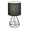 Rabalux - Lampe de table E14/40W/230V noir