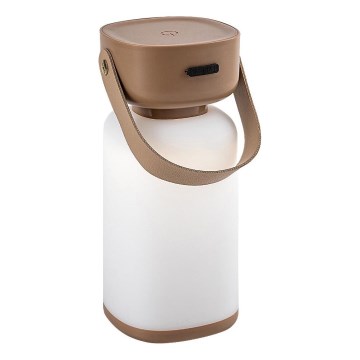 Rabalux - Lampe de table tactile extérieure à intensité variable et rechargeable LED/3W/5V IP44 marron