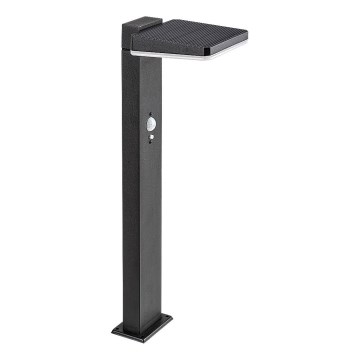 Rabalux - Lampe solaire à intensité variable avec détecteur LED/4,4W/3,7V IP54 anthracite 2200 mAh