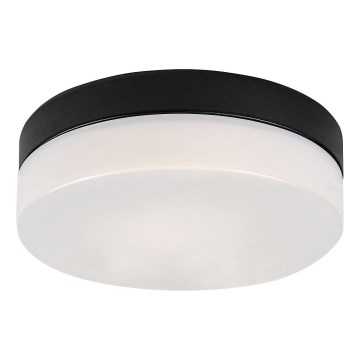 Rabalux - LED Badkamer plafondlamp LED/15W/230V IP44 4000K diameter 23 cm zwart