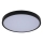 Rabalux - LED Badkamer plafondlamp LED/18W/230V 3000/4000/6000K IP44 diameter 30,5 cm zwart