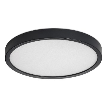Rabalux - LED badkamer plafondlamp LED/18W/230V 3000/4000/6000K Ø 29 cm IP44 zwart