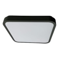Rabalux - LED Badkamer plafondlamp LED/36W/230V 3000/4000/6000K IP44 42x42 cm zwart