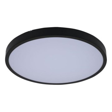 Rabalux - LED Badkamer plafondlamp LED/36W/230V 3000/4000/6000K IP44 diameter 42 cm zwart