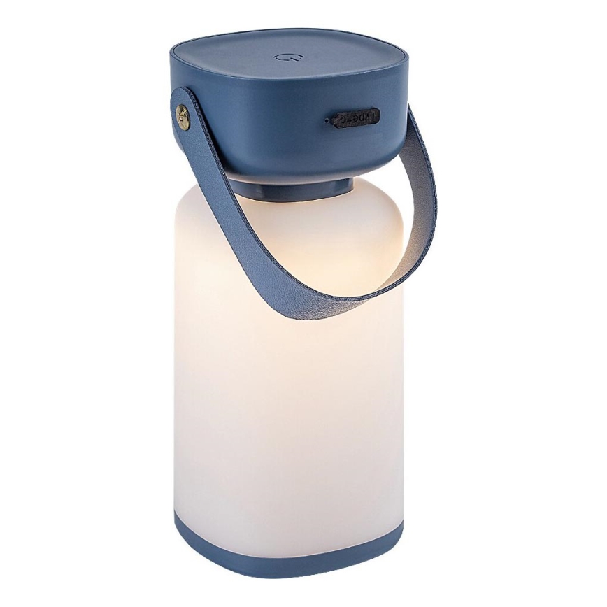 Rabalux - LED Buiten dimbare touch oplaadbare tafellamp LED/3W/5V IP44 blauw