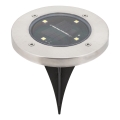 Rabalux - LED Buiten zonne-energie lamp met sensor LED/0,24W/1xAA 400 mAh zwart IP44