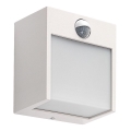 Rabalux - LED Buitenwandlamp met sensor LED/12W/230V wit IP44