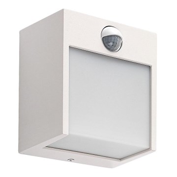 Rabalux - LED Buitenwandlamp met sensor LED/12W/230V wit IP44