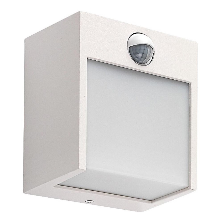 Rabalux - LED Buitenwandlamp met sensor LED/12W/230V wit IP44