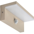 Rabalux - LED buitenwandlamp met sensor LED/9W/230V IP54 beige