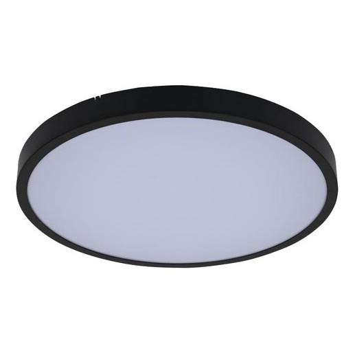 Rabalux - LED Dimbare badkamer plafondverlichting LED/36W/230V 3000-6000K IP44 diameter 42 cm zwart + afstandsbediening
