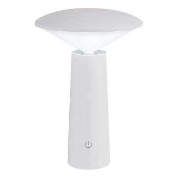 Rabalux - LED Dimbare oplaadbare touch tafellamp POLPERRO LED/3W/3,7V 1200mAh wit
