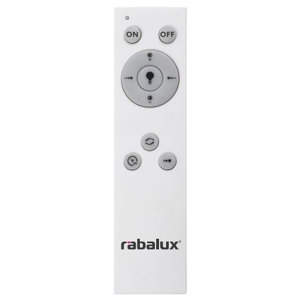 Rabalux - LED dimbare plafondlamp LED/38W/230V 3000-6500K wit + afstandsbediening Ø 48 cm