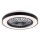 Rabalux - LED Dimbare plafondlamp met ventilator LED/40W/230V 3000/4000/6000K Wi-Fi + afstandsbediening