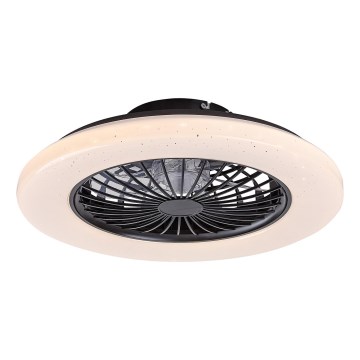 Rabalux - LED Dimbare plafondlamp met ventilator LED/48W/230V 3000-6500K + afstandsbediening