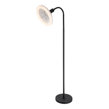 Rabalux - LED dimbare staande lamp met ventilator 1xE27/16W/230V 3000-6500K
