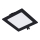 Rabalux - LED Hang plafondverlichting LED/6W/230V 12x12 cm zwart