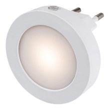 Rabalux - LED Nachtlamp met sensor LED/0,5W/230V 3000K diameter 65 mm