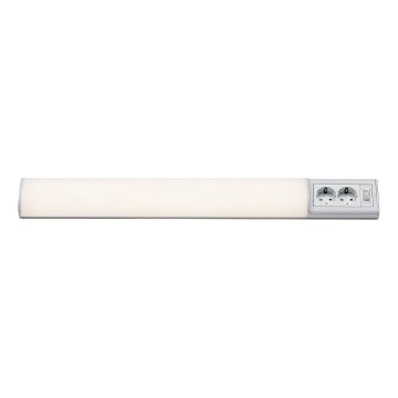 Rabalux - LED Onder keukenkast verlichting met 2 stopcontacten LED/15W/230V 4000K 70 cm wit