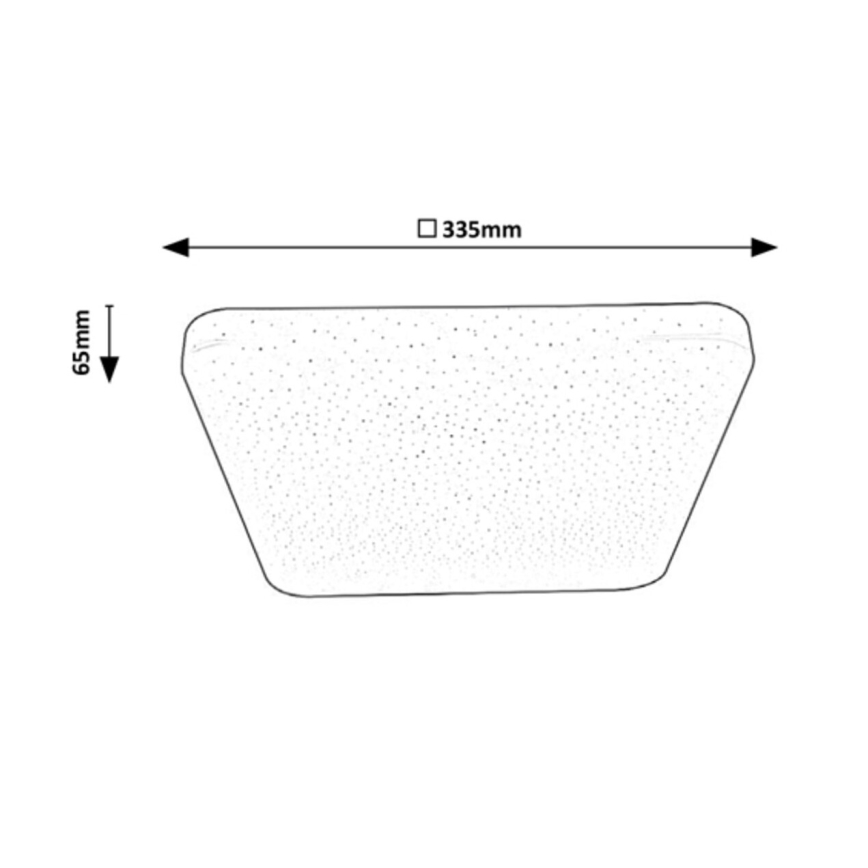 Rabalux - LED Plafond Lamp LED/18W/230V
