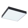 Rabalux - LED-plafondlamp LED/18W/230V 3000-6000K IP44 zwart 17,5x17,5 cm