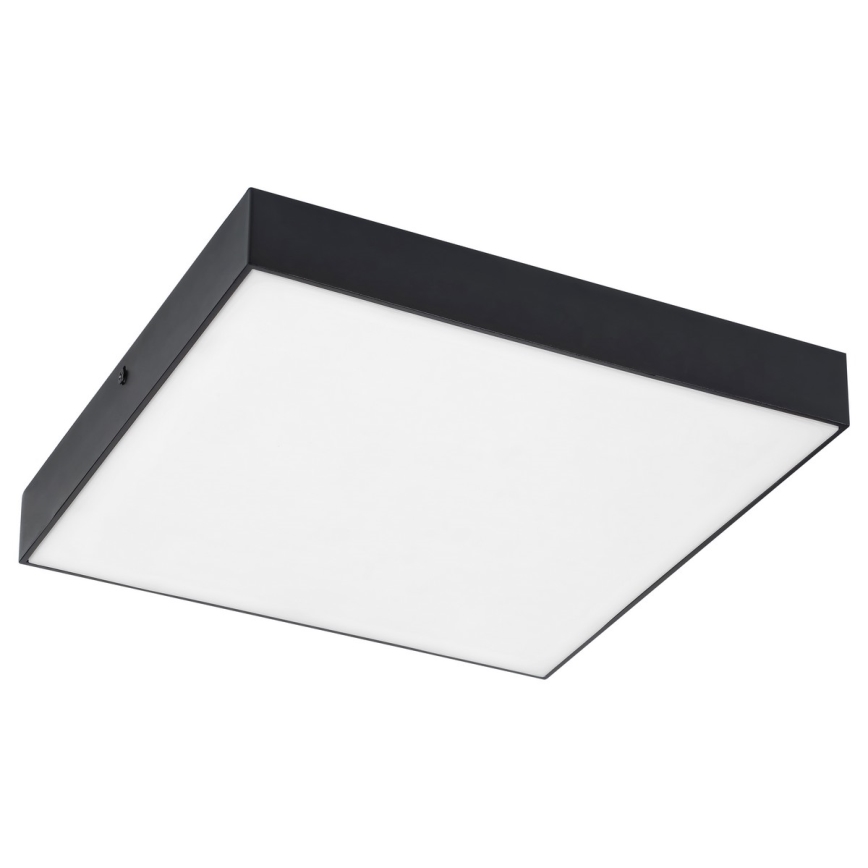 Rabalux - LED-plafondlamp LED/18W/230V 3000-6000K IP44 zwart 17,5x17,5 cm