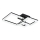 Rabalux - LED Plafondlamp LED/22W/230V 3000/4000/6500K zwart
