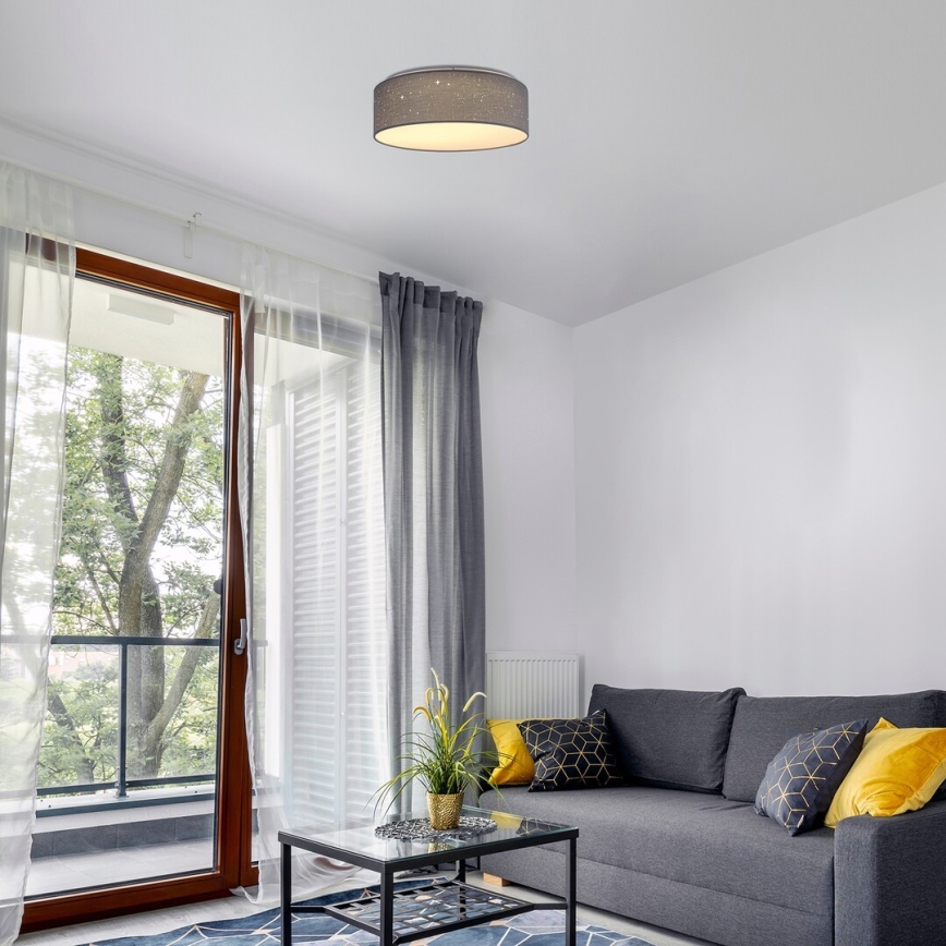 Rabalux - LED plafondlamp LED/22W/230V grijs Ø 40 cm