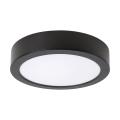 Rabalux - LED Plafondlamp LED/7W/230V 4000K diameter 12 cm zwart