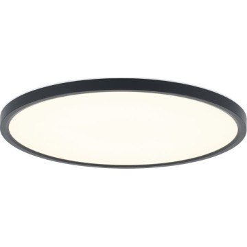 Rabalux - LED plafondlamp voor badkamer LED/24W/230V 3000/4000/6000K Ø 40 cm IP44 zwart