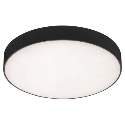 Rabalux - Plafonnier LED pour salle de bains LED/24W/230V 2800K/4000K/6000K IP44 noir Ø 30 cm