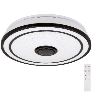 Rabalux - LED RGB Dimbare plafondlamp met geïntegreerde luidspreker LED/24W/230V 3000-6500K + afstandsbediening Ø 39,5 cm