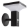 Rabalux - LED Solar Wandlamp met sensor LED/4W/230V IP44 zwart 2200 mAh